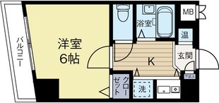 エスポワールマンション天神南の物件間取画像